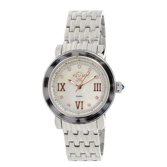 GV2 by Gevril Women\'s Marsala Limited Edition Swiss Made Quartz Diamond Accented main image 4